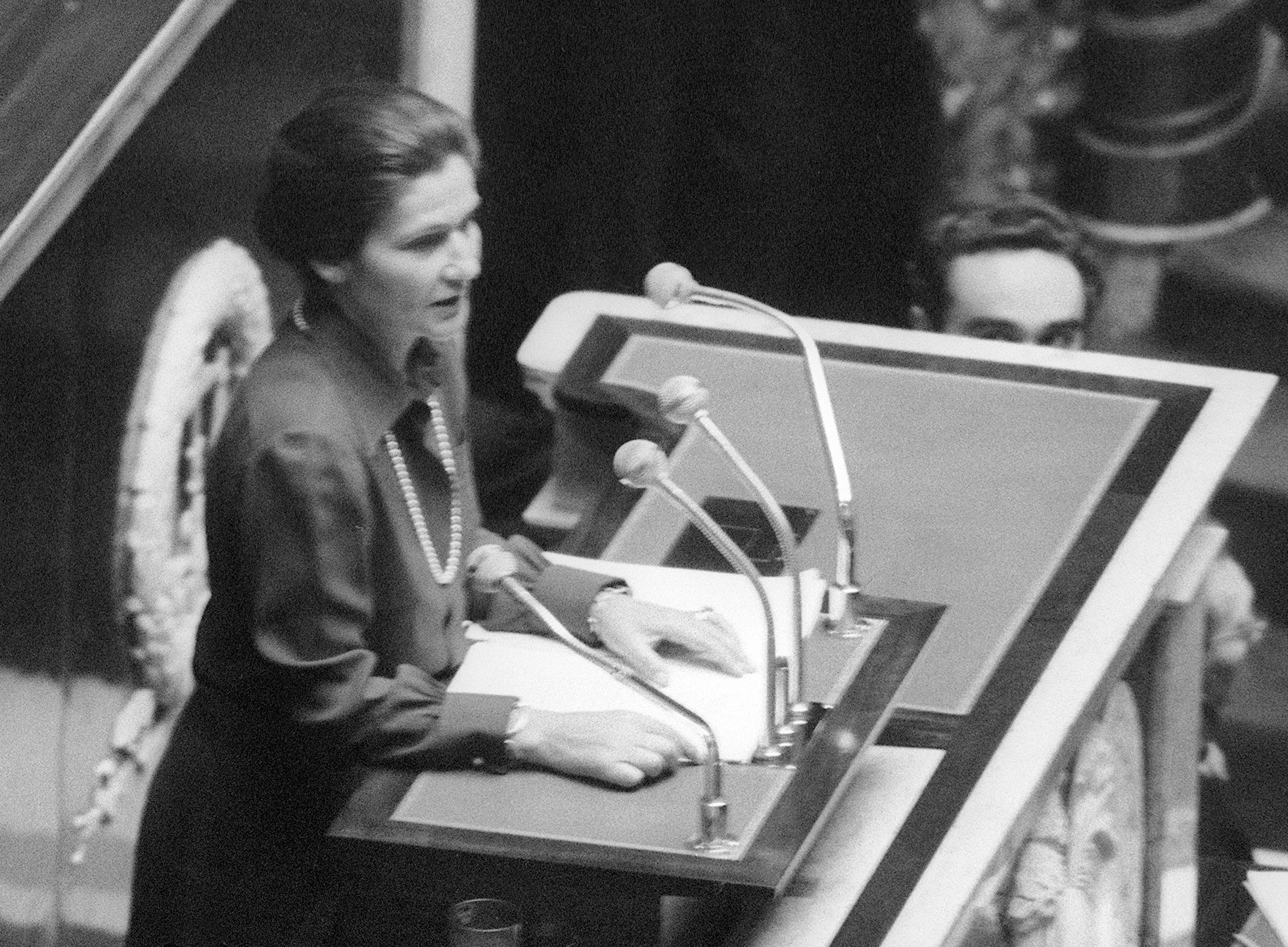 Simone Veil health ministry since May 1974 under t